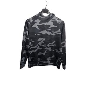 UNRL Men's Camouflage Hoodie Pullover Long Sleeve Athletic Sweatshirt XXL